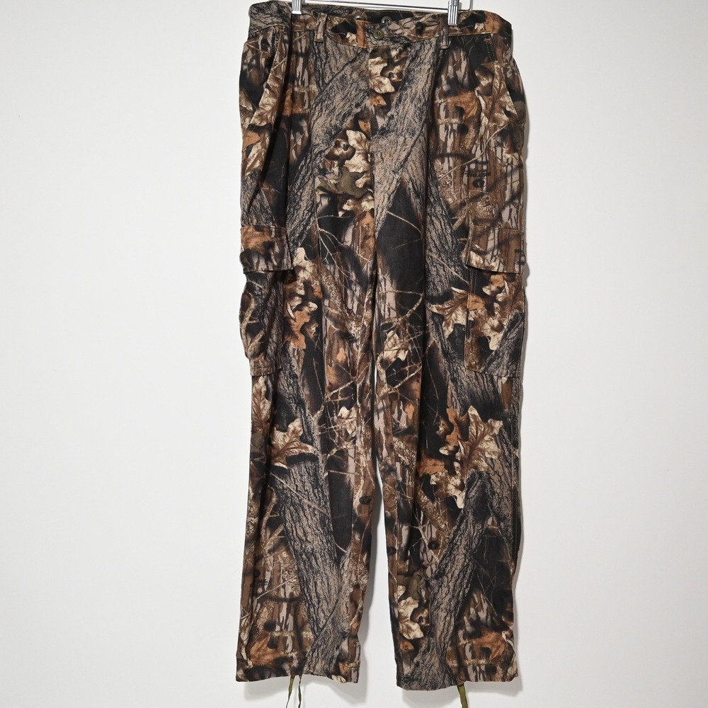 RedHead Cargo Pants Mens USA Made Real Tree Camo XL Brown